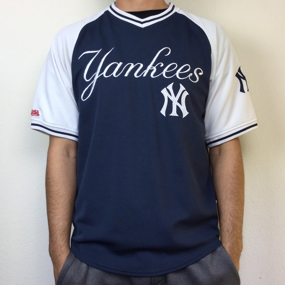 Stiches Yankees L Men's active shirt